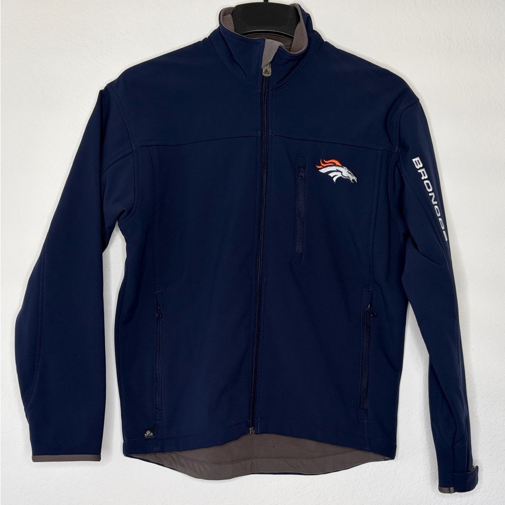 NFL Denver Broncos Men’s Blue Performance Jacket Size S (Like New)